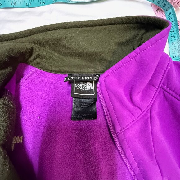 The North Face Apex Bionic Jacket Women’s Small Purple Softshell EUC - Picture 6 of 12